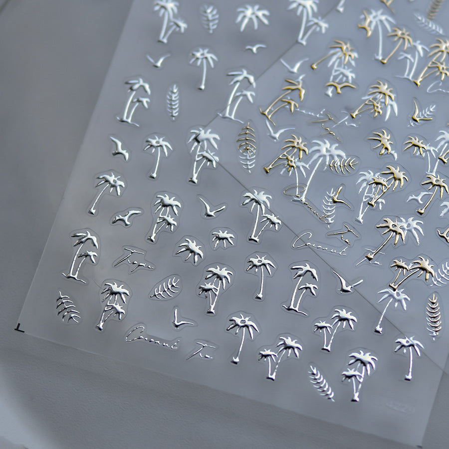 Hello Claws | Summer Palm Tree Nail Deco Sticker