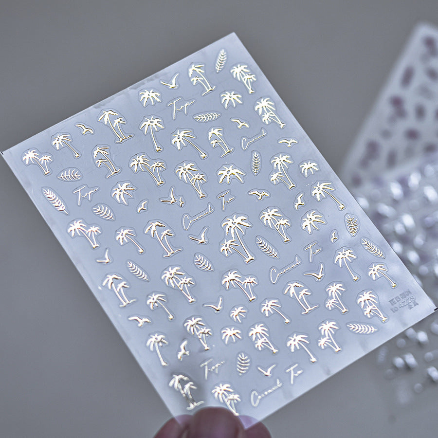 Hello Claws | Summer Palm Tree Nail Deco Sticker