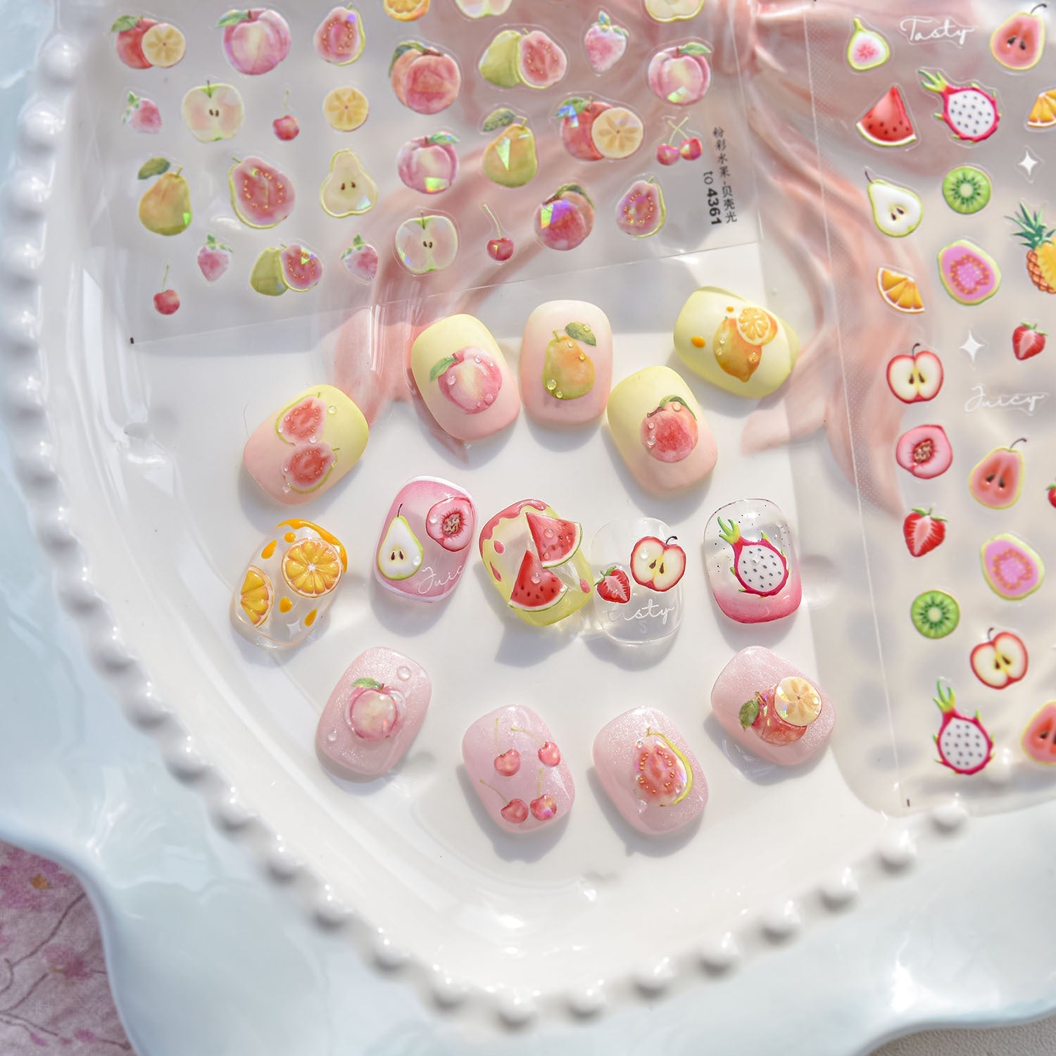 Hello Claws | Fruit Party Nail Deco Sticker