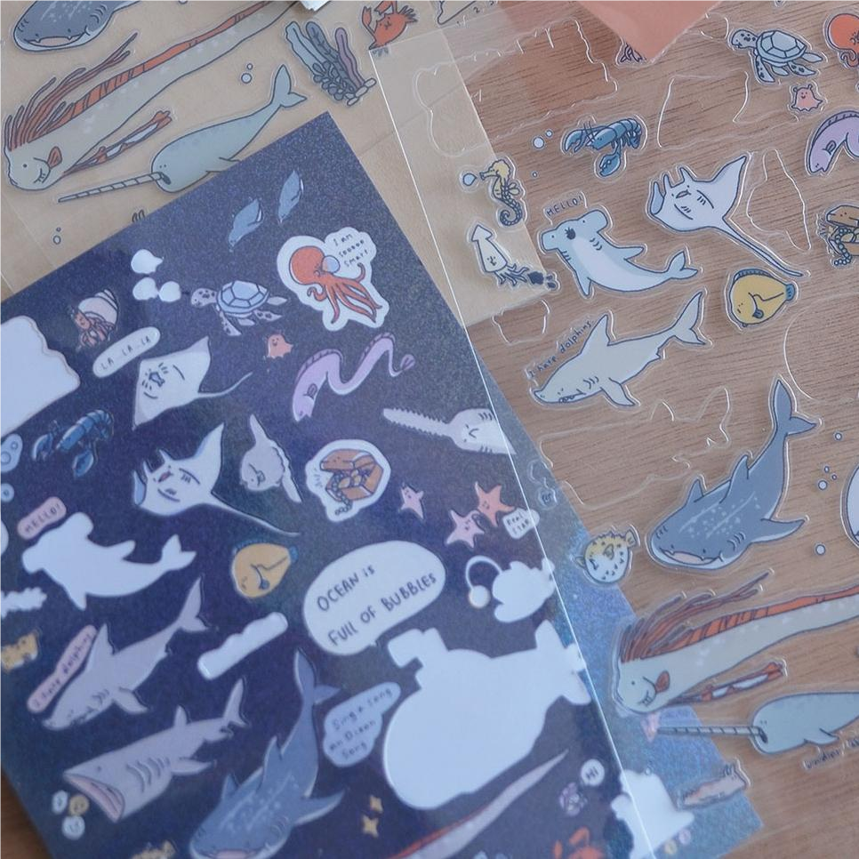 A Gator Life | Summer Ocean Shining Sticker