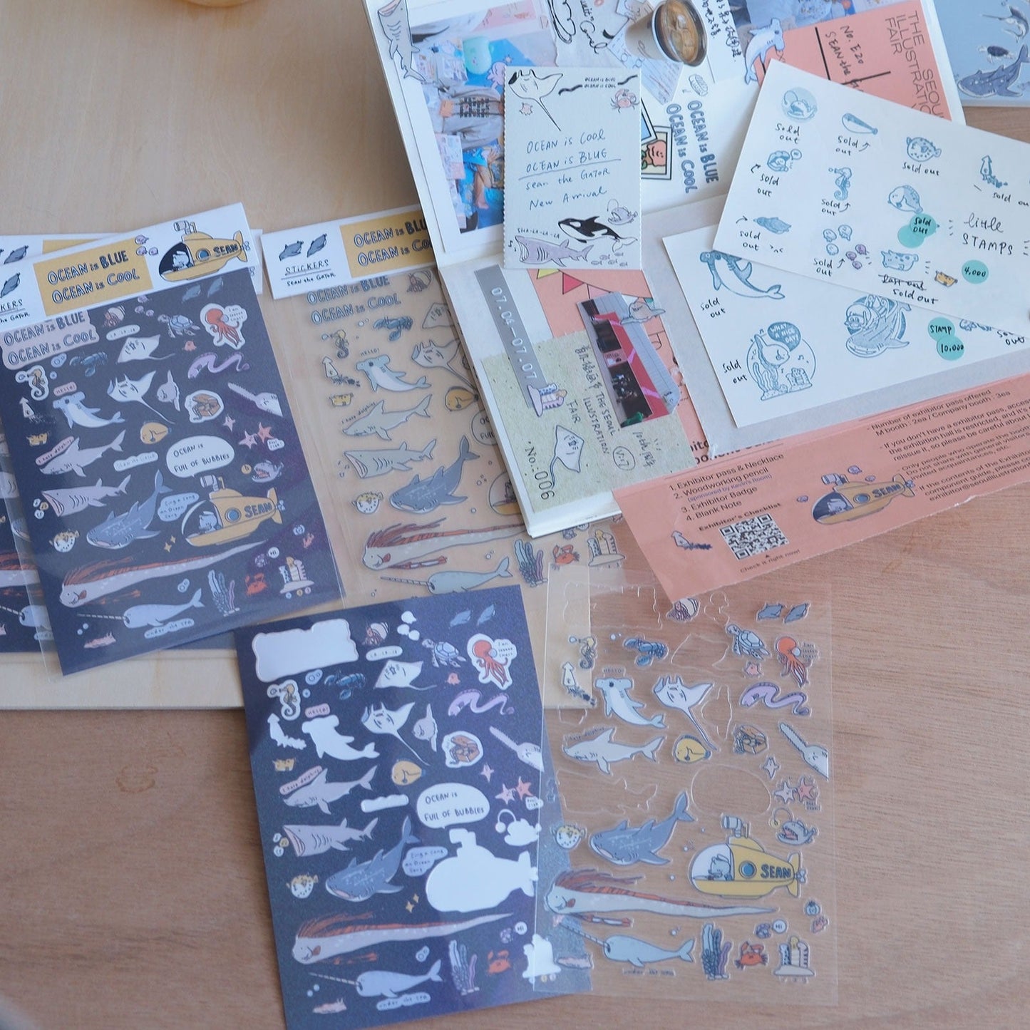 A Gator Life | Summer Ocean Shining Sticker