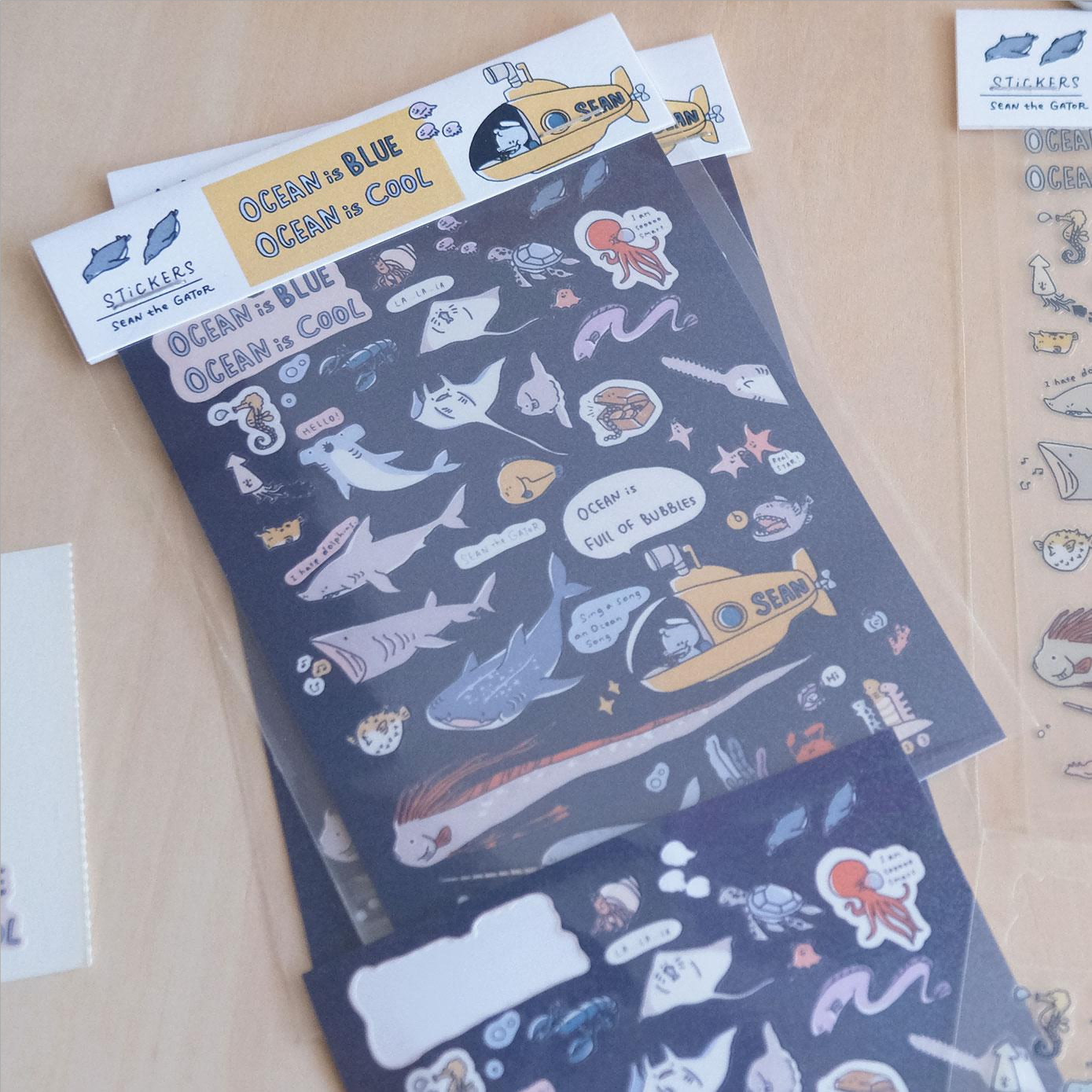 A Gator Life | Summer Ocean Shining Sticker