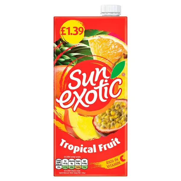 Sun Exotic Tropical Fruit 1 litre (Case of 12)