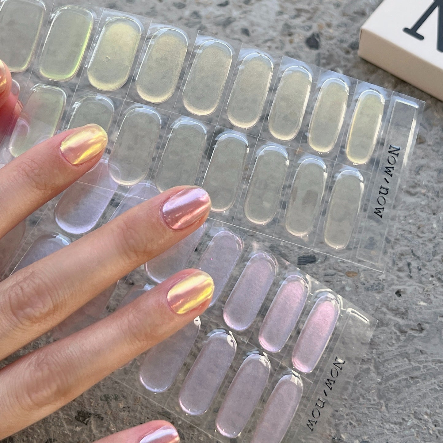 Now Now | Sunset Nail Wraps