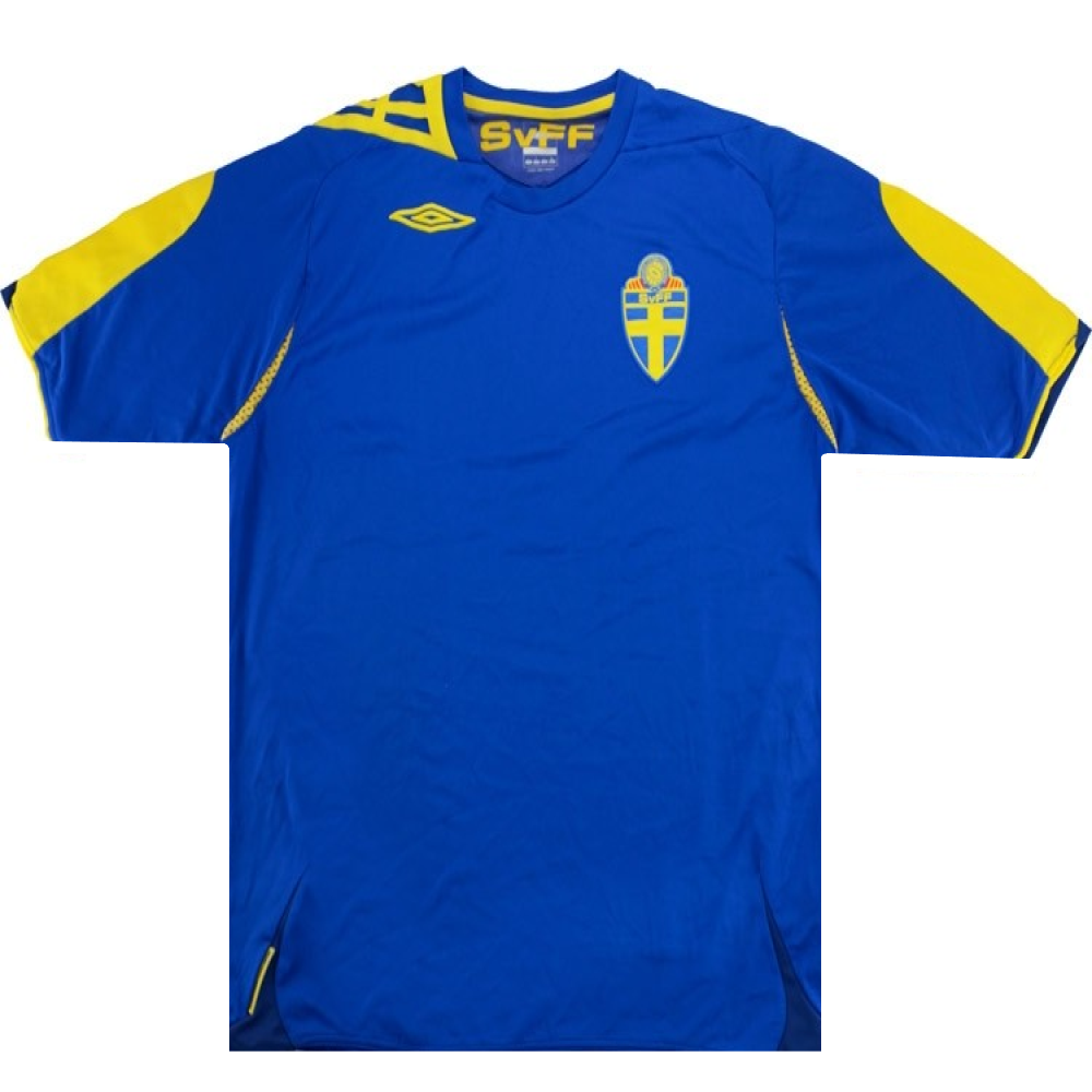 Sweden 2006-2008 Away World Cup Shirt (Excellent) S