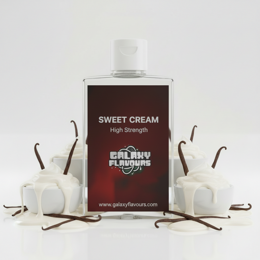 Sweet Cream Food Flavouring Concentrate – Professional High Strength – 250ml