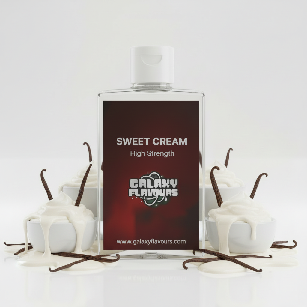 Sweet Cream Food Flavouring - Professional High Strength - 100ml