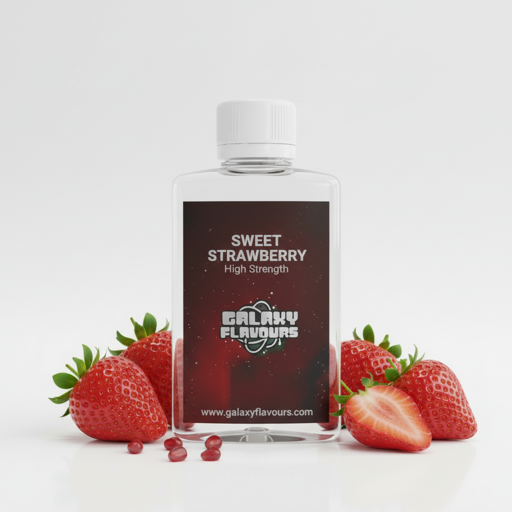 Sweet Strawberry Food Flavouring - Professional High Strength - 250ml