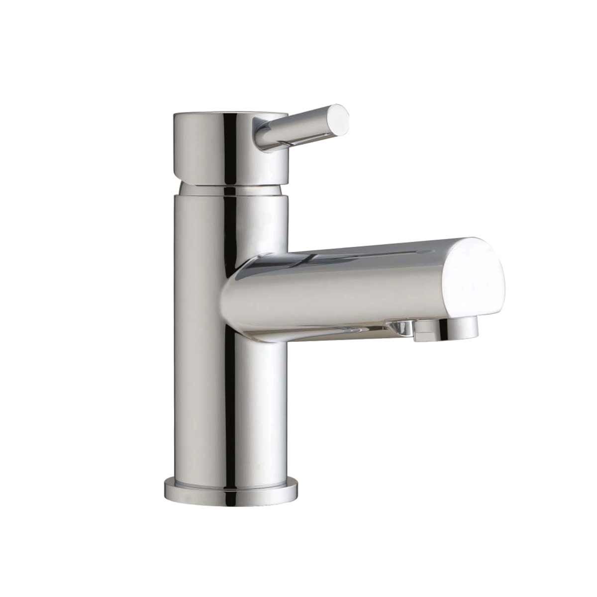 AG Premier Mono Basin Mixer Tap with Push Waste in Chrome