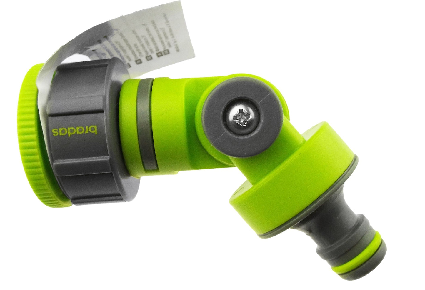 IBC 2 S60X6 Cap with Adjustable Tap Connector Lime Hose Pipe Fitting Tap Adapter