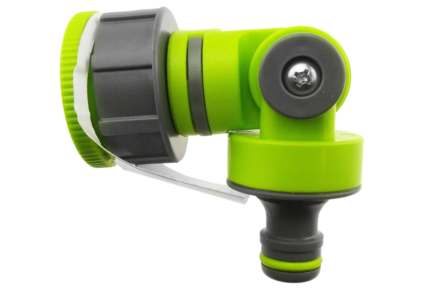 IBC 2 S60X6 Cap with Adjustable Tap Connector Lime Hose Pipe Fitting Tap Adapter