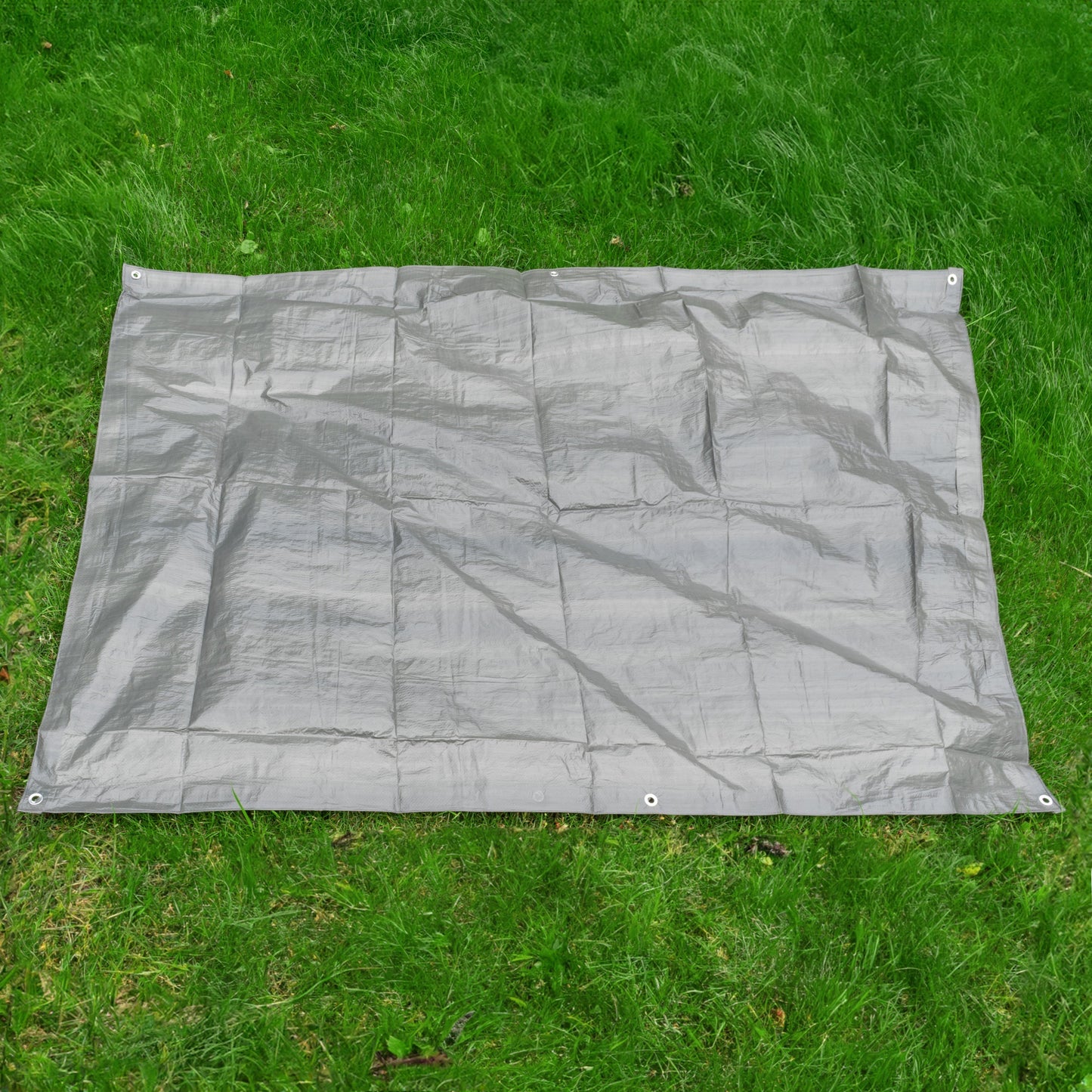 Gray S-Grade Tarpaulin 3m x 4m