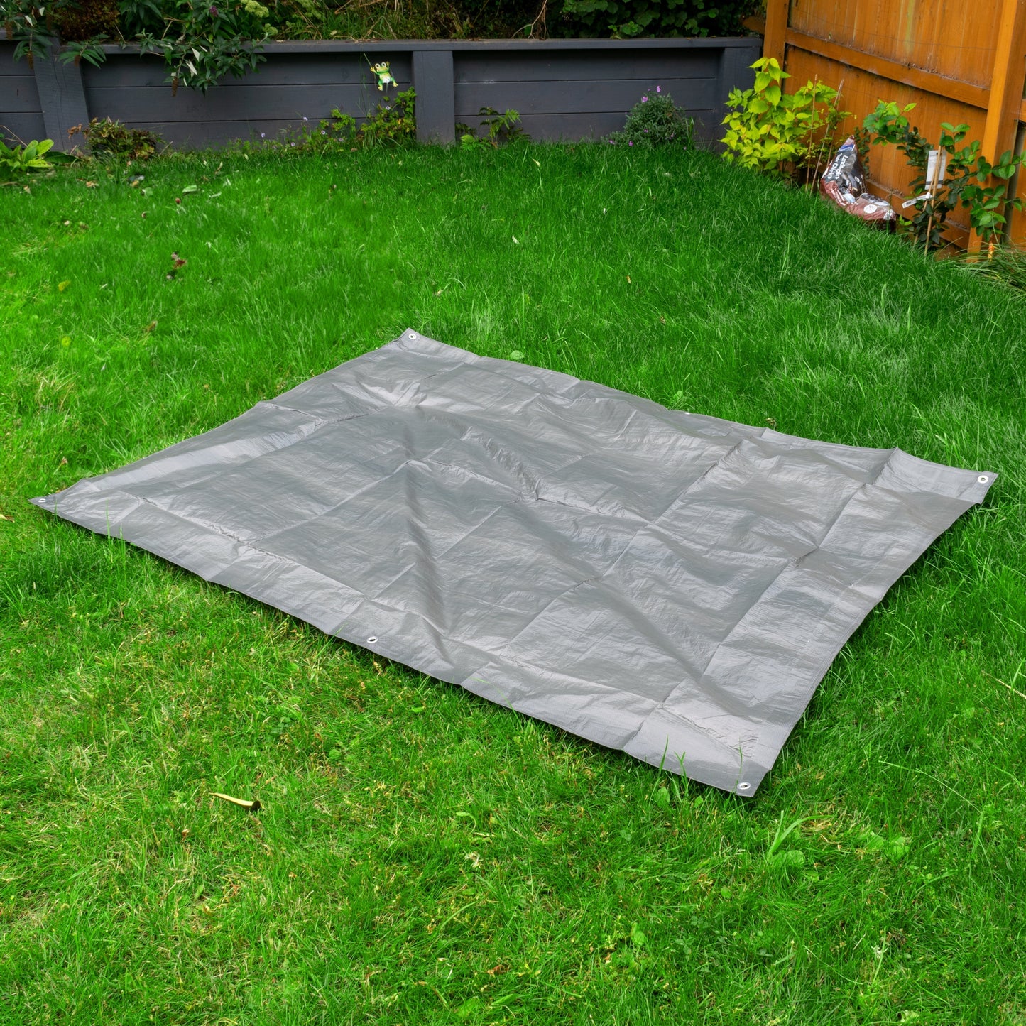 Gray S-Grade Tarpaulin 3m x 4m