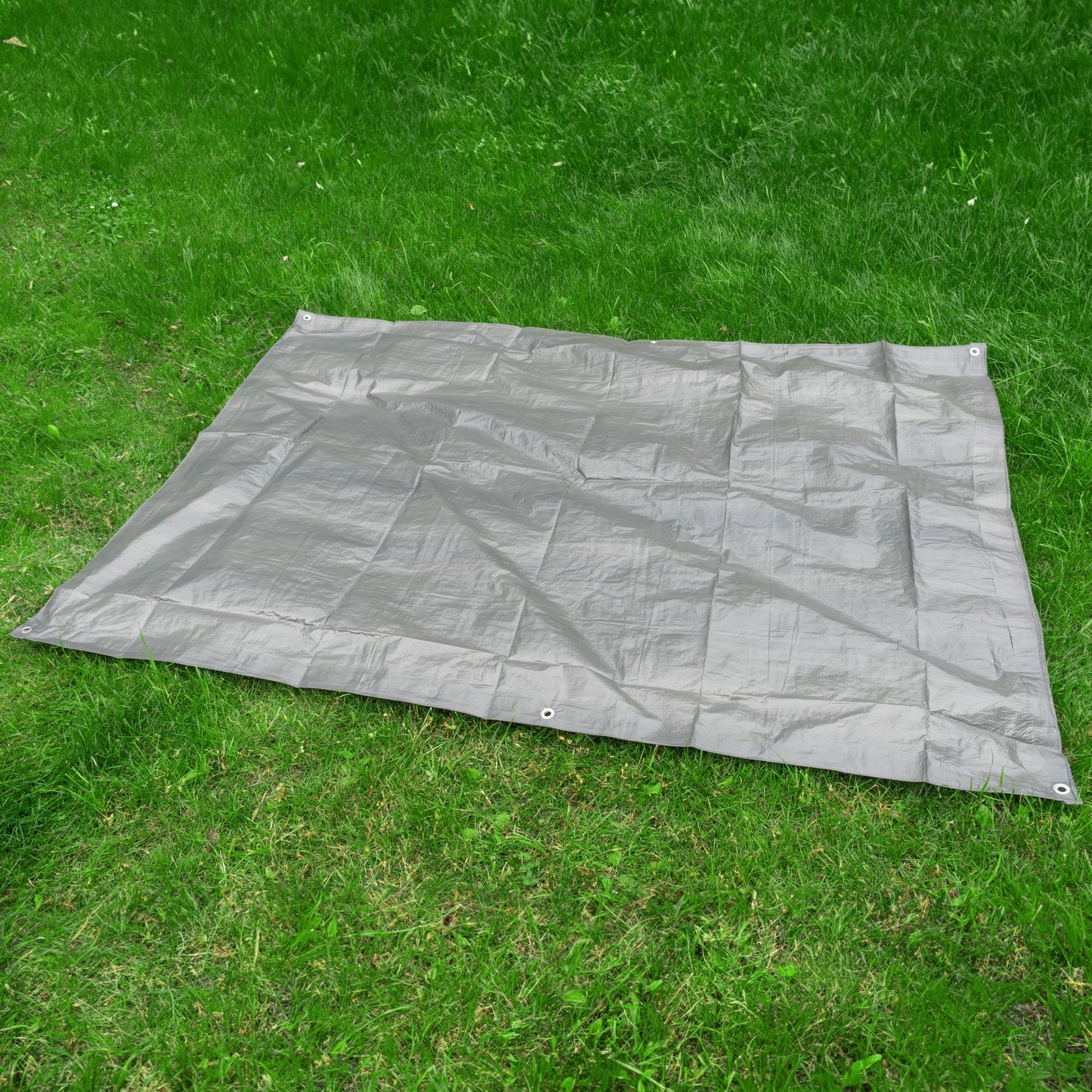 Gray S-Grade Tarpaulin 3m x 4m