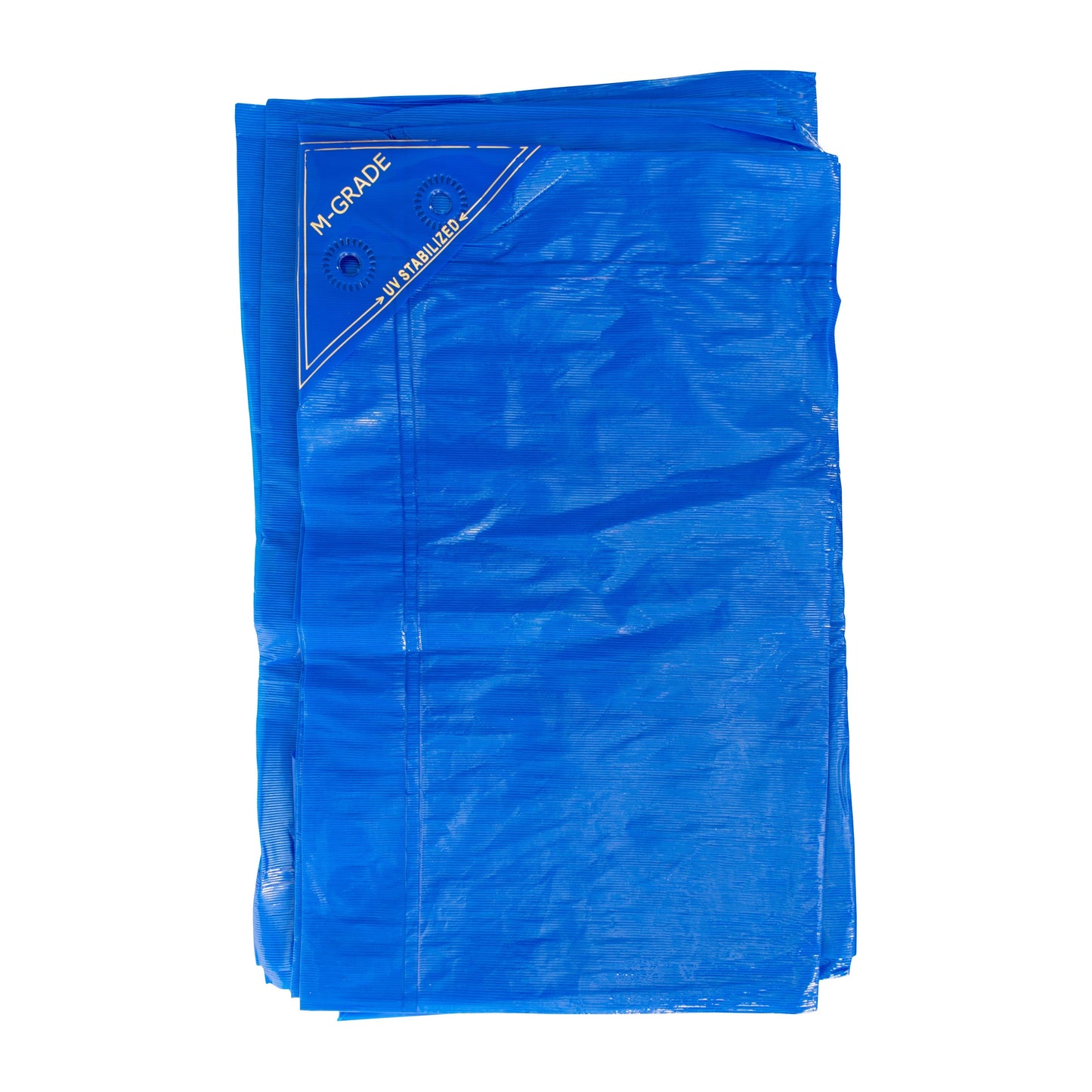 M-Grade LLDPE Blue Tarpaulin 1.5m x 2m Waterproof Tarpaulin Cover Outdoor Cover