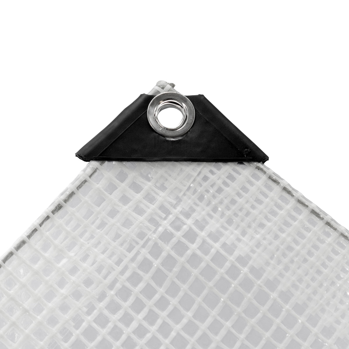 Clear M-Grade Tarpaulin with 10 Metres of 8mm Bungee Rope