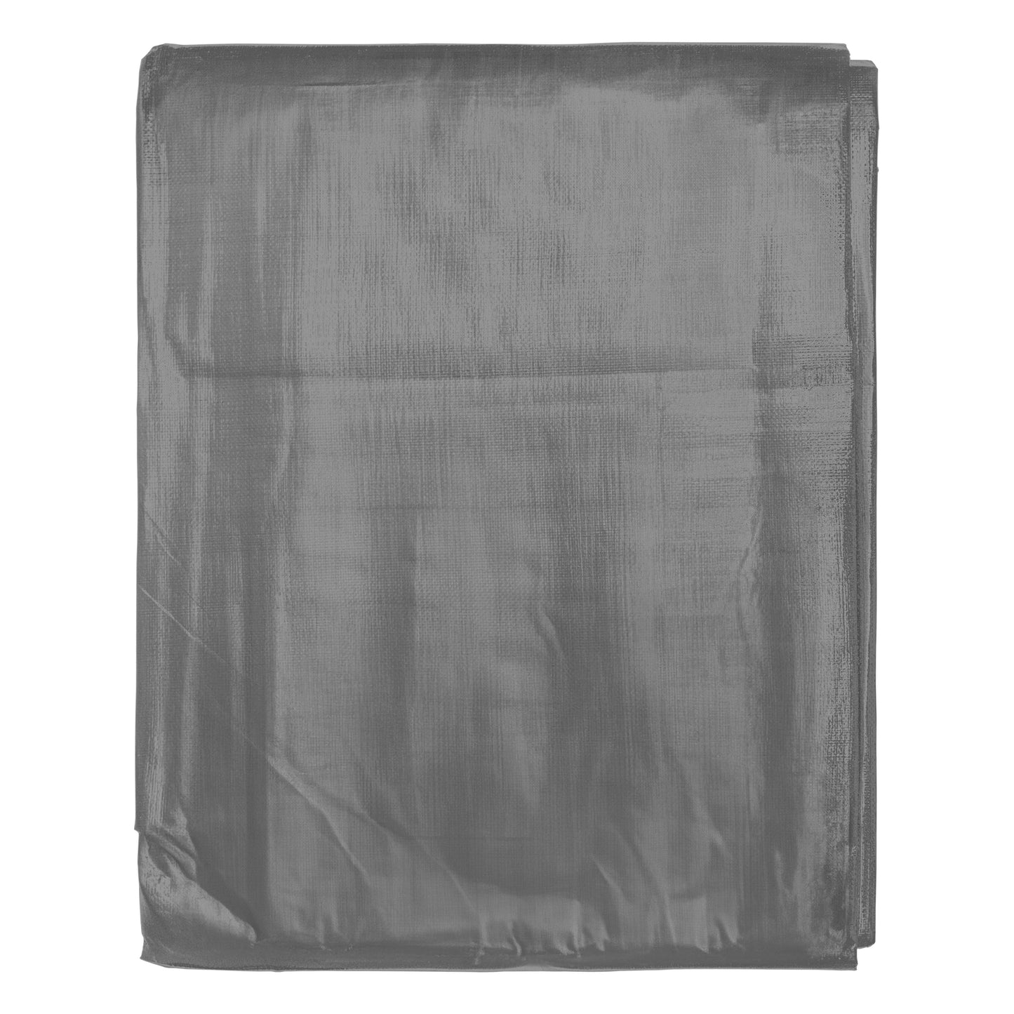 Grey L-Grade Tarpaulin 2m x 4m Waterproof Tarpaulin Cover Outdoor Ground Sheet