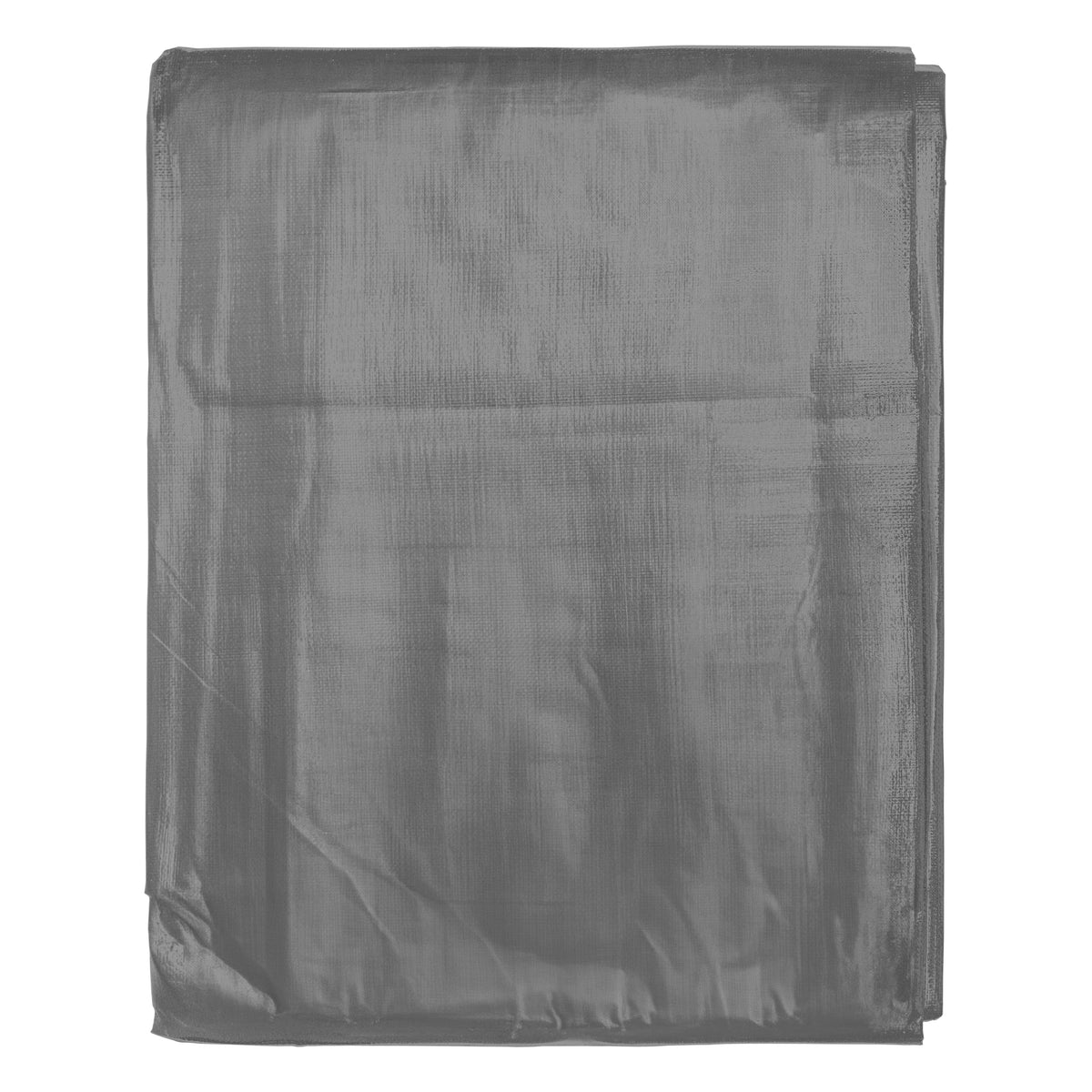 Grey L-Grade Tarpaulin 10m x 12m Waterproof Tarpaulin Cover Outdoor Ground Sheet