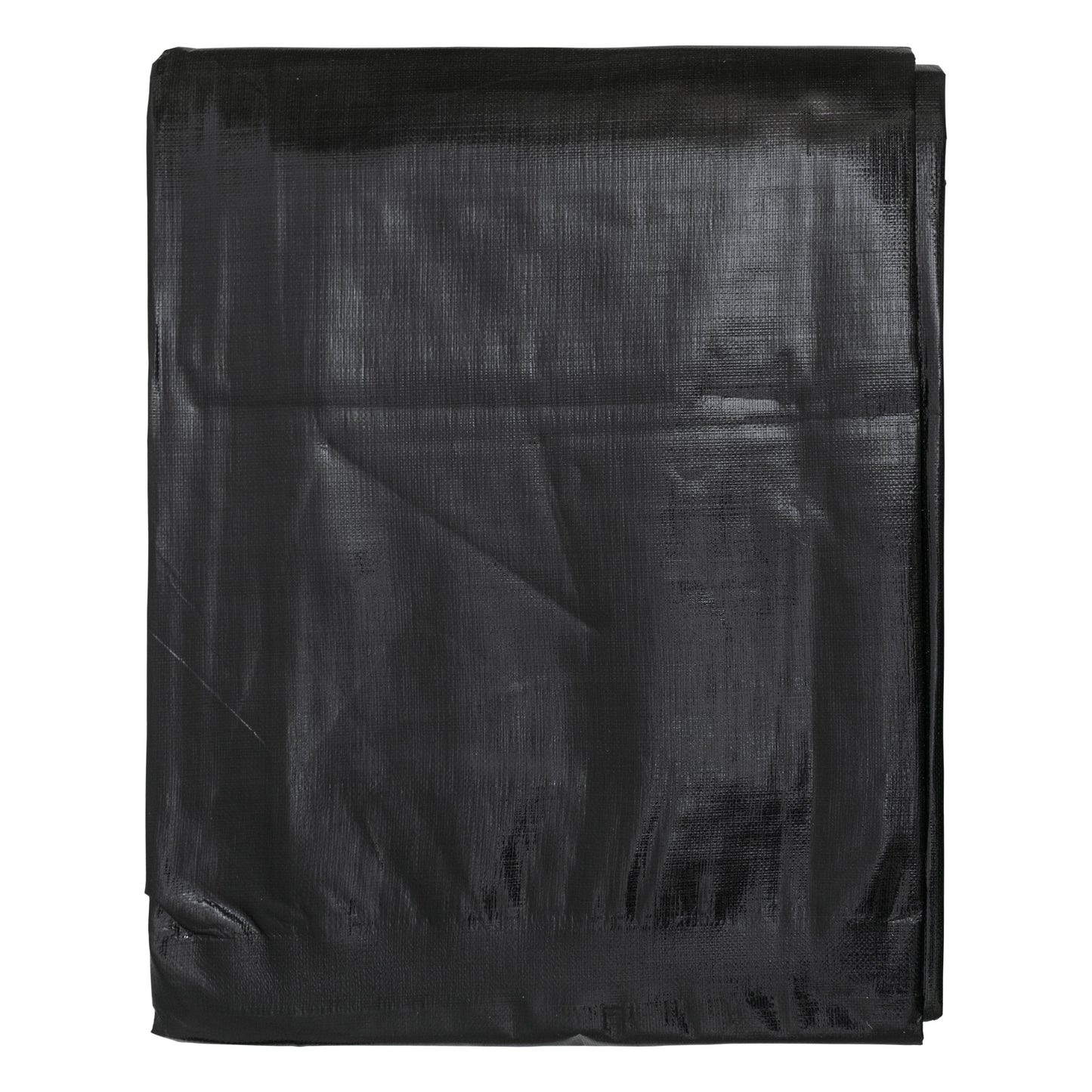 Black/Silver L-Grade Tarpaulin 1m x 1m