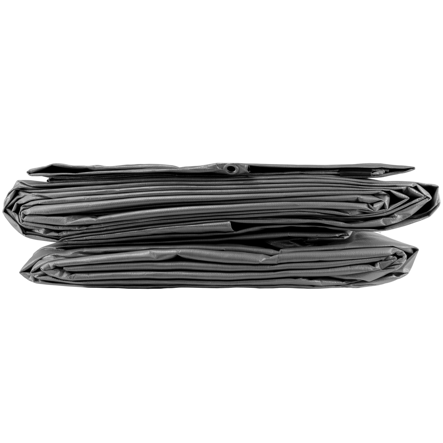 Silver XL-Grade Tarpaulin with 10 Metres of 6mm Bungee Rope