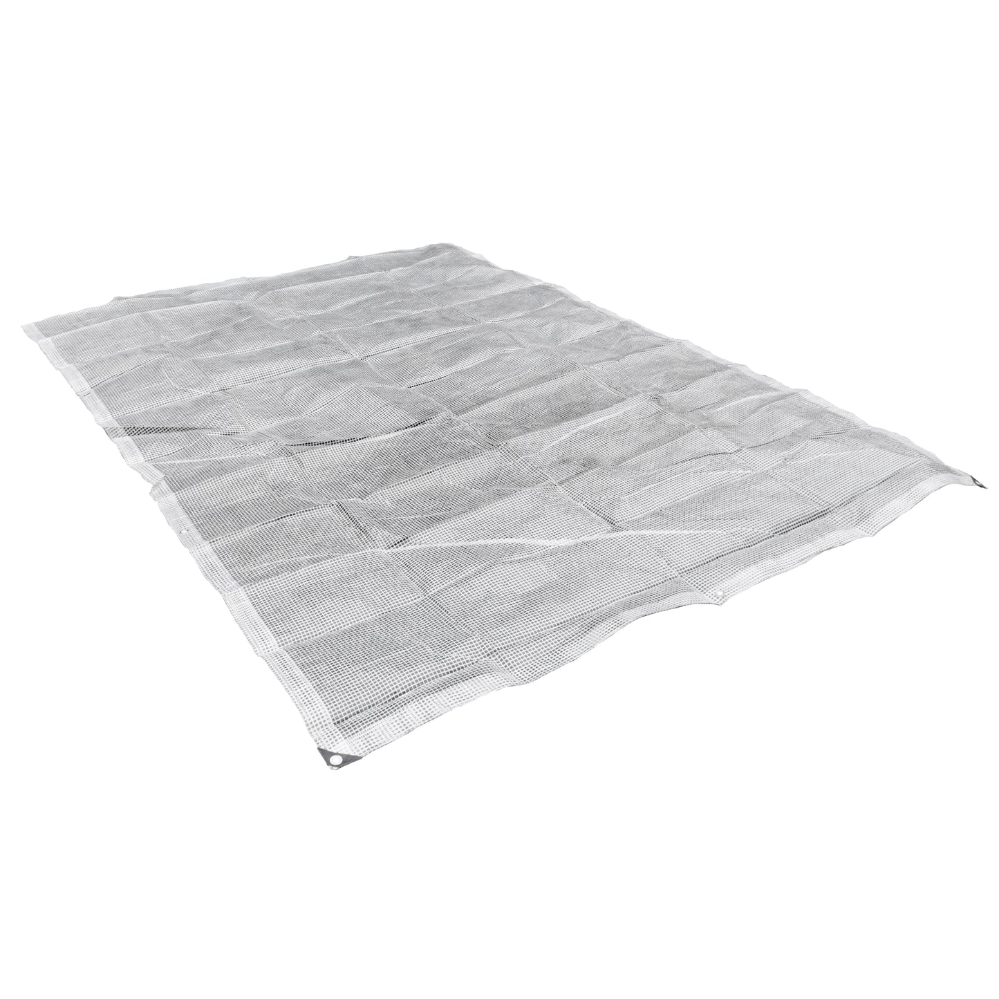 Clear XL-Grade Tarpaulin with 10 Metres of 6mm Bungee Rope