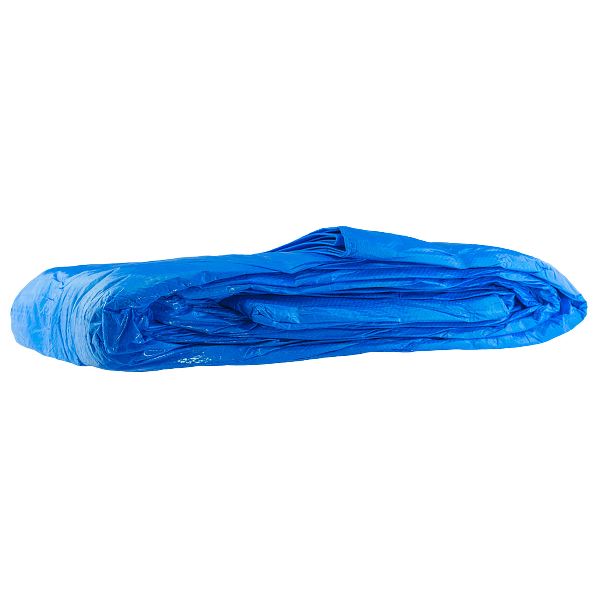 Blue S-Grade Tarpaulin with 10 x 4" Bungee Balls (Black)