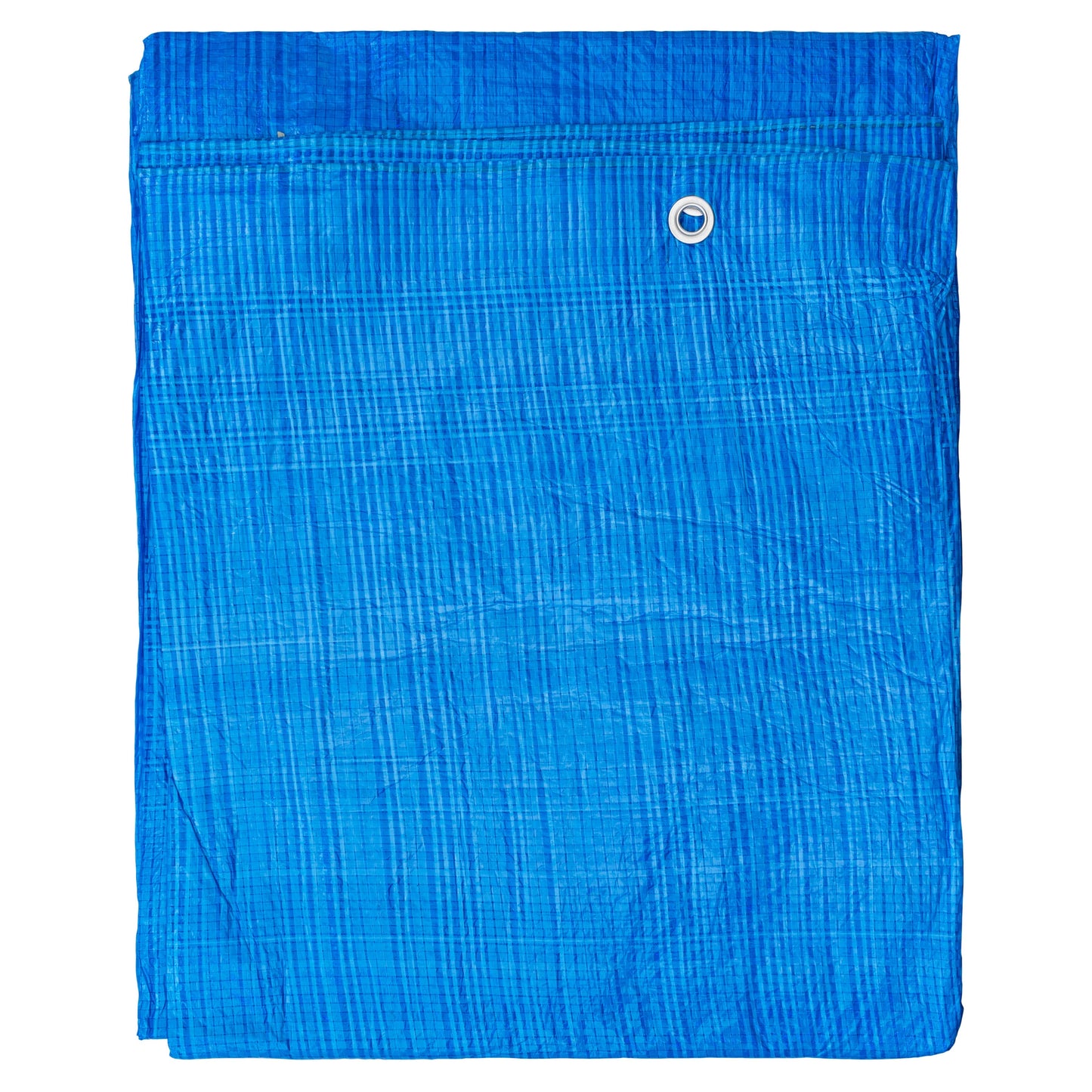 Blue S-Grade Tarpaulin 5m x 8m Waterproof Tarpaulin Cover Outdoor Ground Sheet