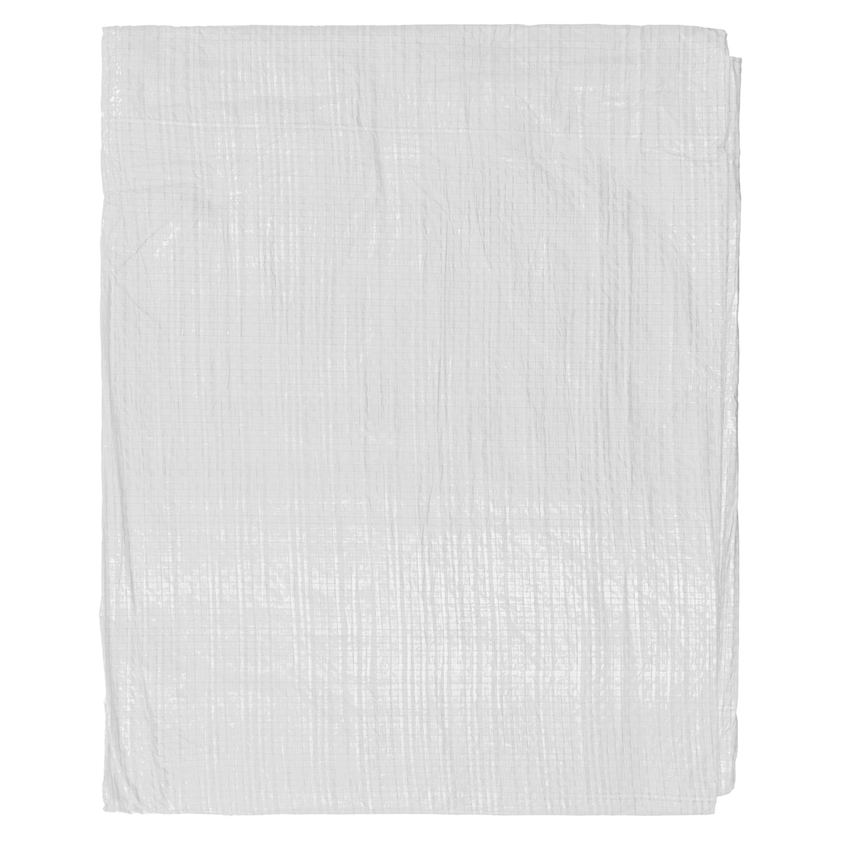 White M-Grade Tarpaulin with 20 x 6" Bungee Balls (White)
