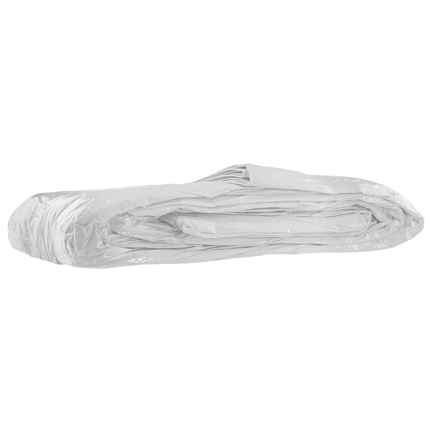 White M-Grade Tarpaulin 6m x 10m Waterproof Tarpaulin Cover Outdoor Ground Sheet