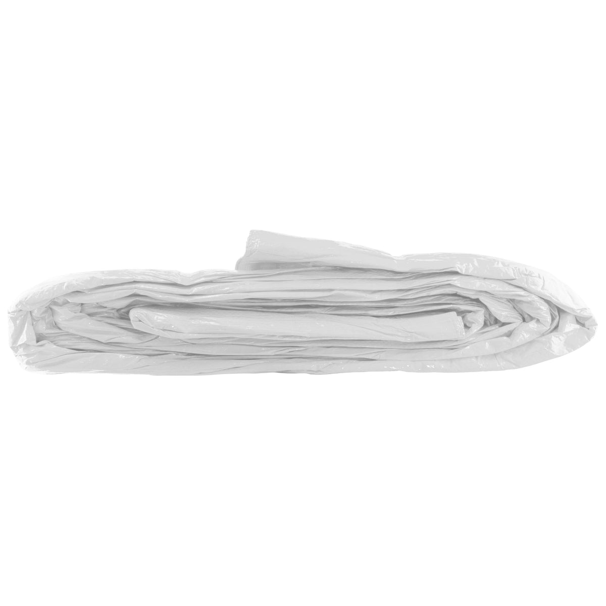 White M-Grade Tarpaulin with 20 x 6" Bungee Balls (White)