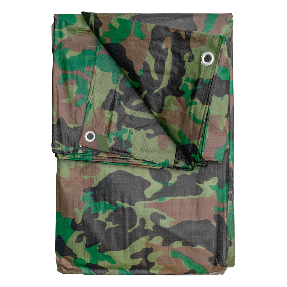 Camouflage M-Grade Tarpaulin 5m x 6m