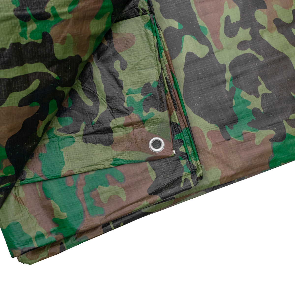 Camouflage M-Grade Tarpaulin 5m x 6m