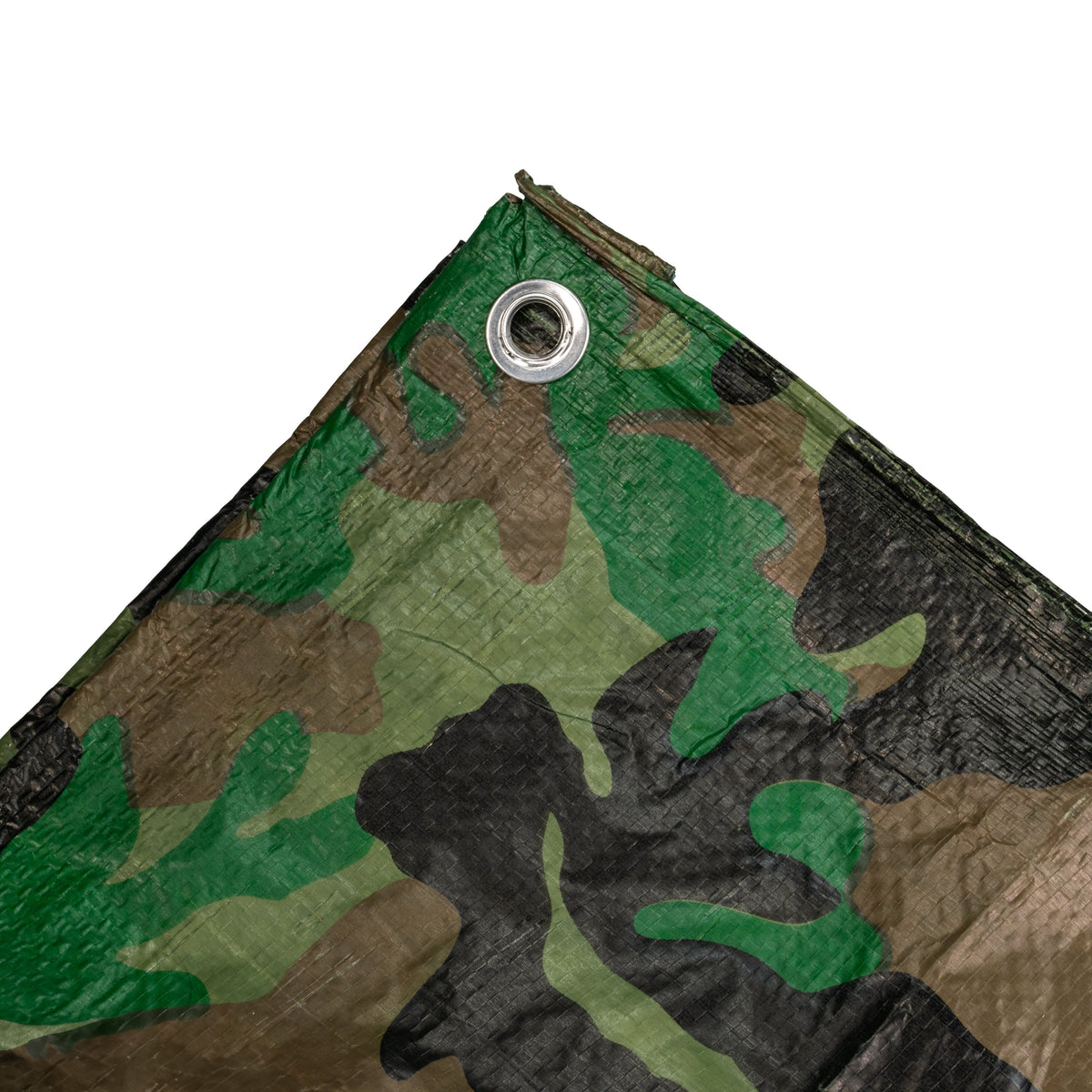 Camouflage M-Grade Tarpaulin 5m x 6m