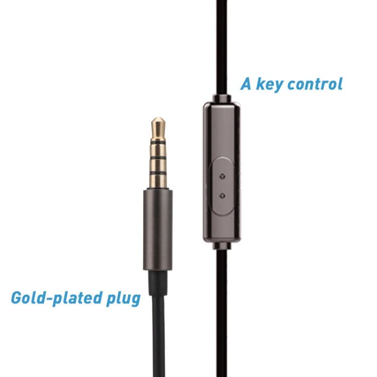 Sport Headphone 3.5mm Jack Earphone Sweatproof Stereo Strong Bass Music Magnets Headset with Mic for iPhone Samsung