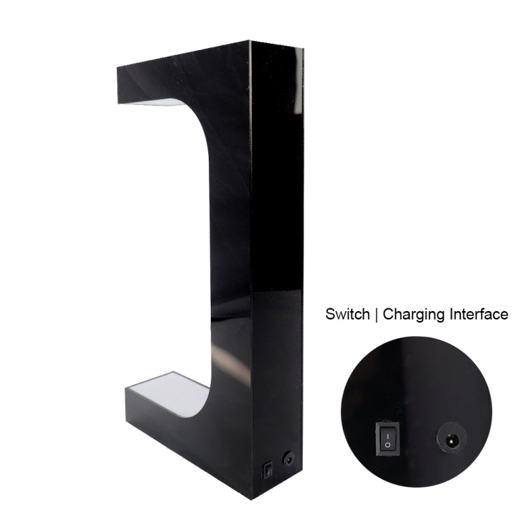 LM-001 LED Lighting Magnetic Levitation Shoes Display Stand, 20mm Black+White Light, 20mm White+White Light, 20mm Black+Color Light+RC, 20mm White+Color Lamp+RC, 28mm Black+White Light, 28mm White+White Light