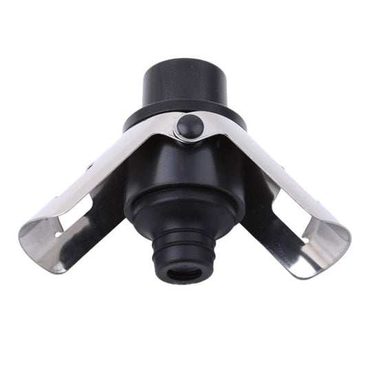 Push-button Stainless Steel Pumping Champagne Stopper Sparkling Champagne Snap Wing Vacuum Wine Stopper, 2 PCS  Push-button Wine Bottle Stopper(Black), 2 PCS  Push-button Wine Bottle Stopper(Gold), 2 PCS  Push-button Wine Bottle Stopper(Silver)