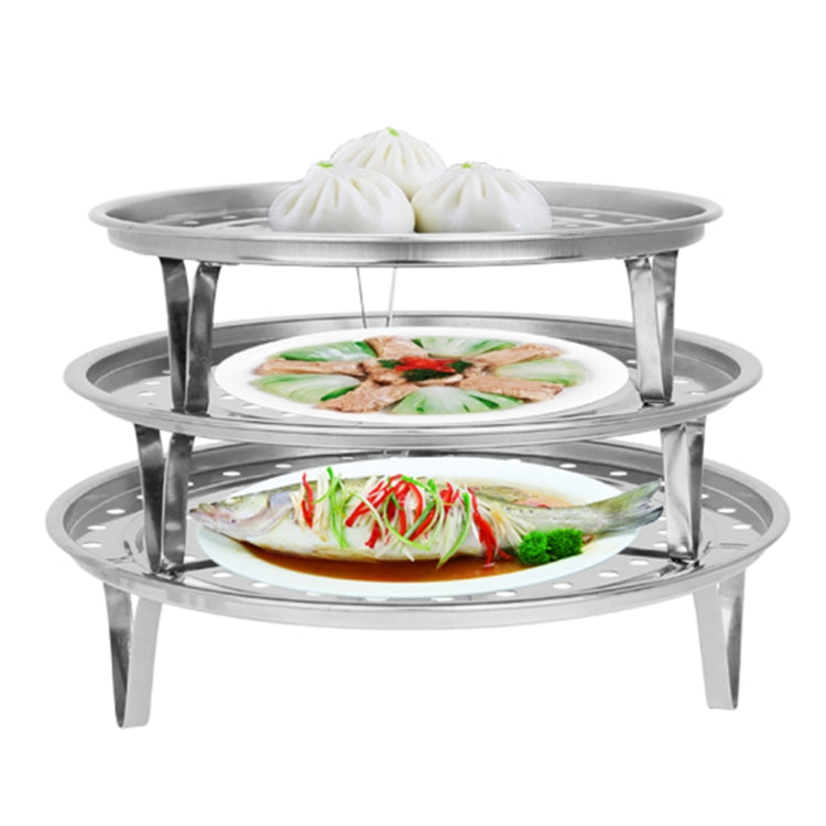 Multifunctional Waterproof Shelf Steaming Tray Stainless Steel Steaming Grid Cage Steaming Sheet Steaming Rack, 20cm, 22cm, 24cm, 26cm