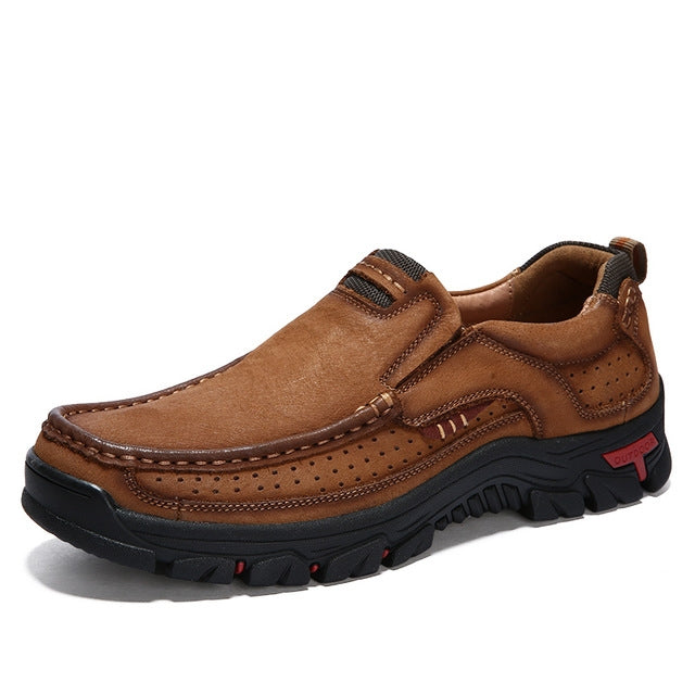 Comfortable and Breathable Non-Slip Set Feet Outdoor Hiking Sneakers Formal Shoes for Men, 47, 48