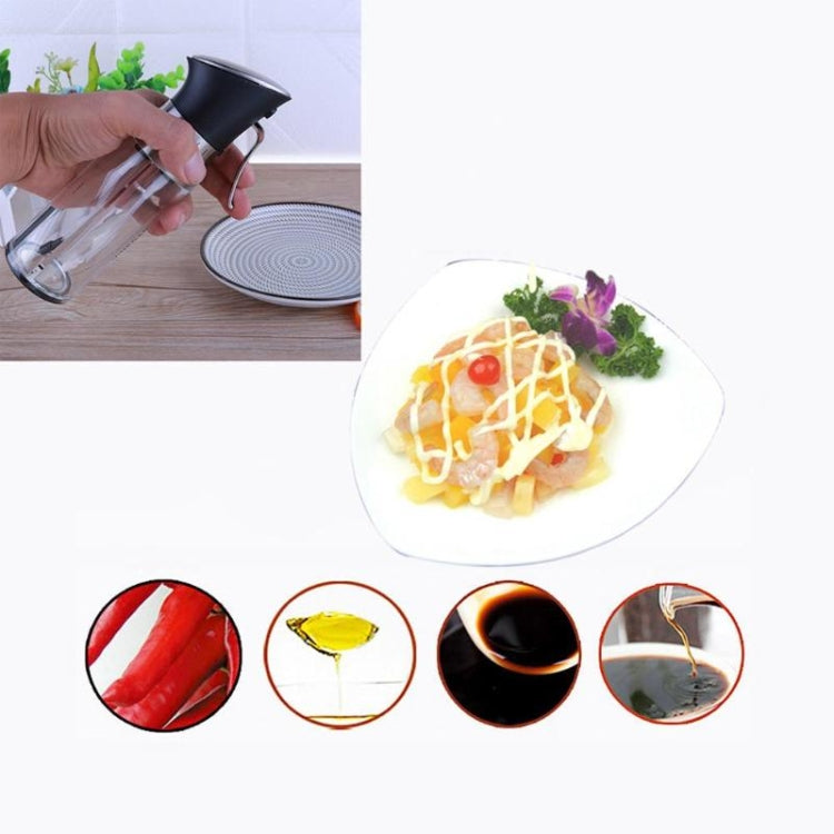2 in 1 Olive Oil Dispenser Bottle Pot Oil Container Storage Bottle Vinegar Sprayer Spice Oiler Sauce Kitchen Cooking Tools, Olive Oil Vinegar Sprayer