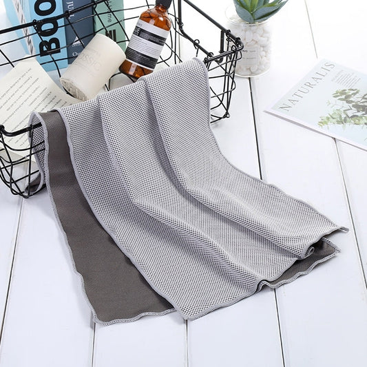 Absorbent Polyester Quick-drying Breathable Cold-skinned Fitness Sports Portable Towel, 40x80 Aluminum Foil Bag, 30x100 Aluminum Foil Bag