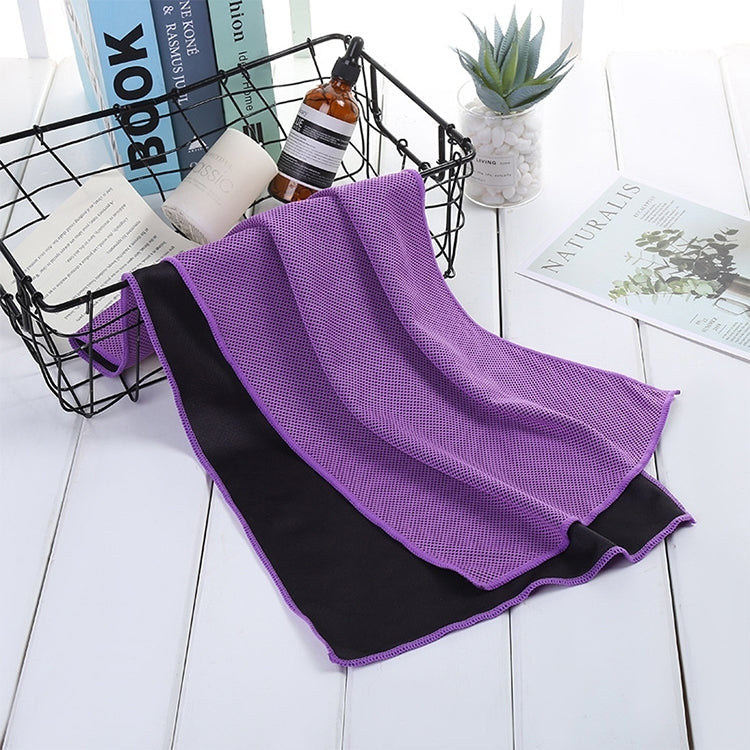 Absorbent Polyester Quick-drying Breathable Cold-skinned Fitness Sports Portable Towel, 30x100 Round Cask, 40x80 Rope Cup