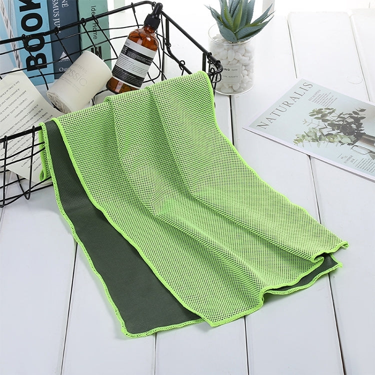 Absorbent Polyester Quick-drying Breathable Cold-skinned Fitness Sports Portable Towel, 30x100 Round Cask, 40x80 Rope Cup