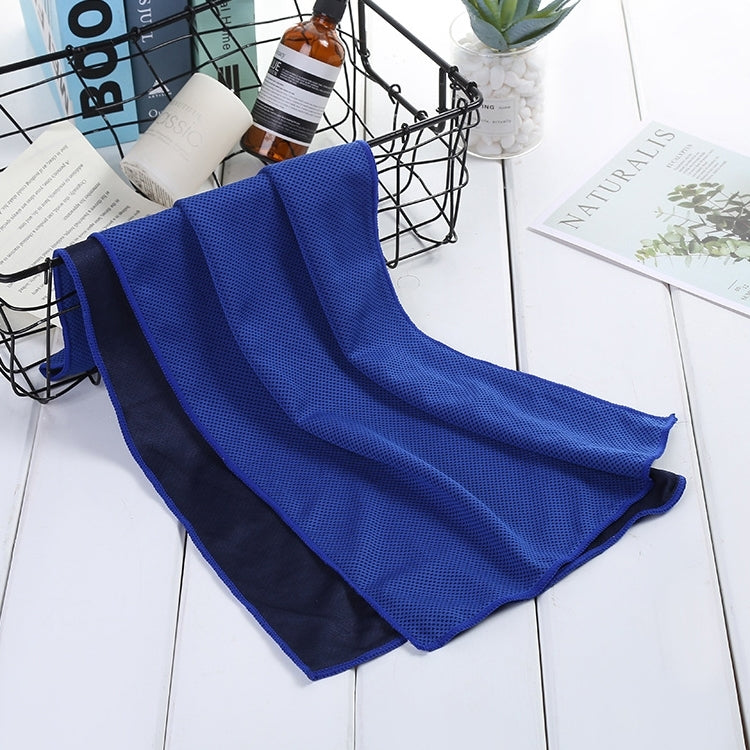 Absorbent Polyester Quick-drying Breathable Cold-skinned Fitness Sports Portable Towel, 30x100 Round Cask, 40x80 Rope Cup