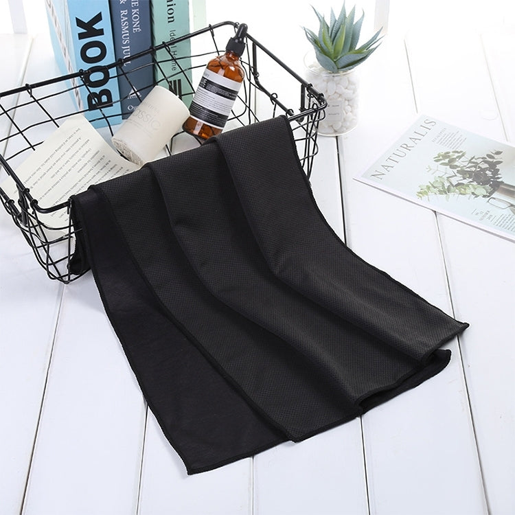 Absorbent Polyester Quick-drying Breathable Cold-skinned Fitness Sports Portable Towel, 30x100 Rope Cup, 30x100 Clasp Cup