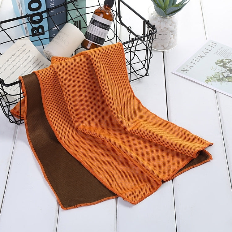 Absorbent Polyester Quick-drying Breathable Cold-skinned Fitness Sports Portable Towel, 30x100 Rope Cup, 30x100 Clasp Cup
