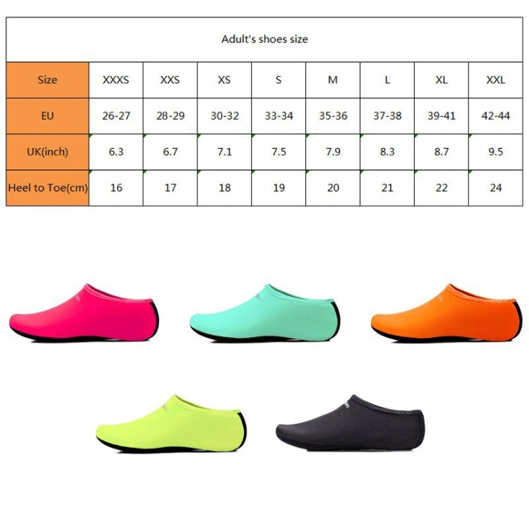 Yoogan Pair Unisex Outdoor Non-Slip Beach Socks for Swimming Diving Snorkeling, 2XS（28-29）, XS（30-32）, S（33-34）, M（35-36）, L（37-38）, XL（39-41）