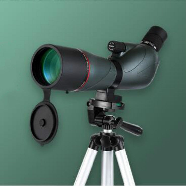 15-45X60 Zoom Single-lens Telescope High-definition Monocular Binoculars Outdoor Bird Watching Target Glasses(Green)