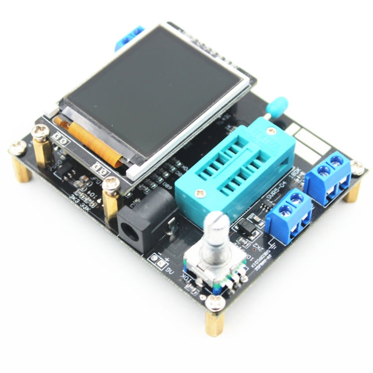 GM328 Transistor Tester Frequency Tester, Black English