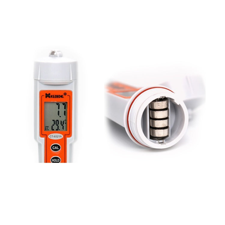 Kedida  Protable LCD Digital Water Testing Measurement Pen, CT3030 Conductivity + Temp Meter, CT6322 PH Conductivity Temp Meter