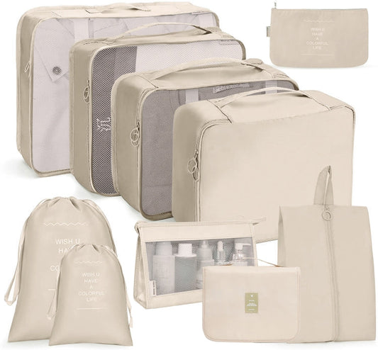 Travel Storage Bag Set Folding Storage Bag, 10 In 1